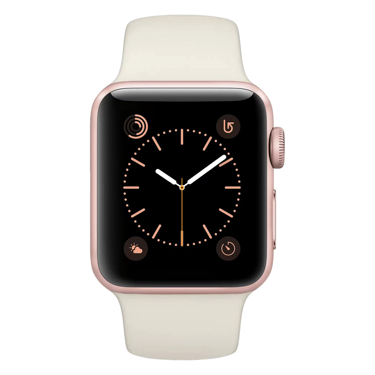 Rose Gold Aluminum with Starlight Sport Band