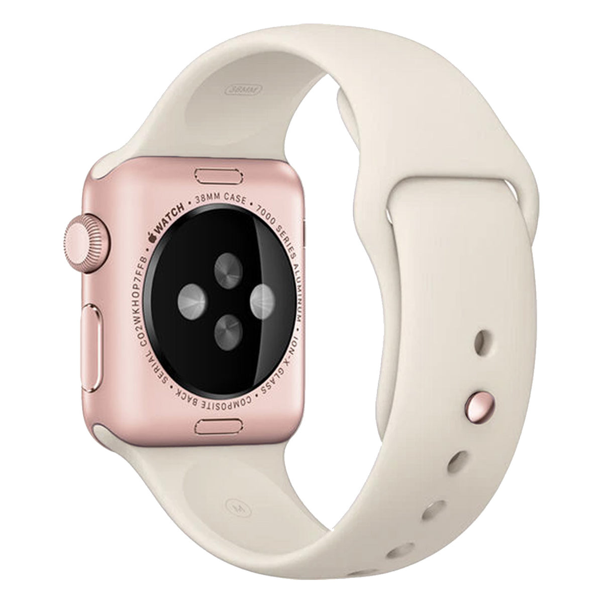 Rose Gold Aluminum with Starlight Sport Band