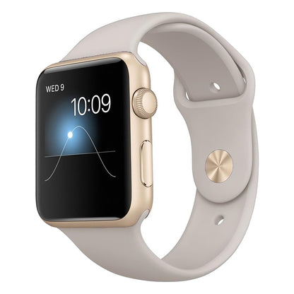 Gold Aluminum with Starlight Sport Band