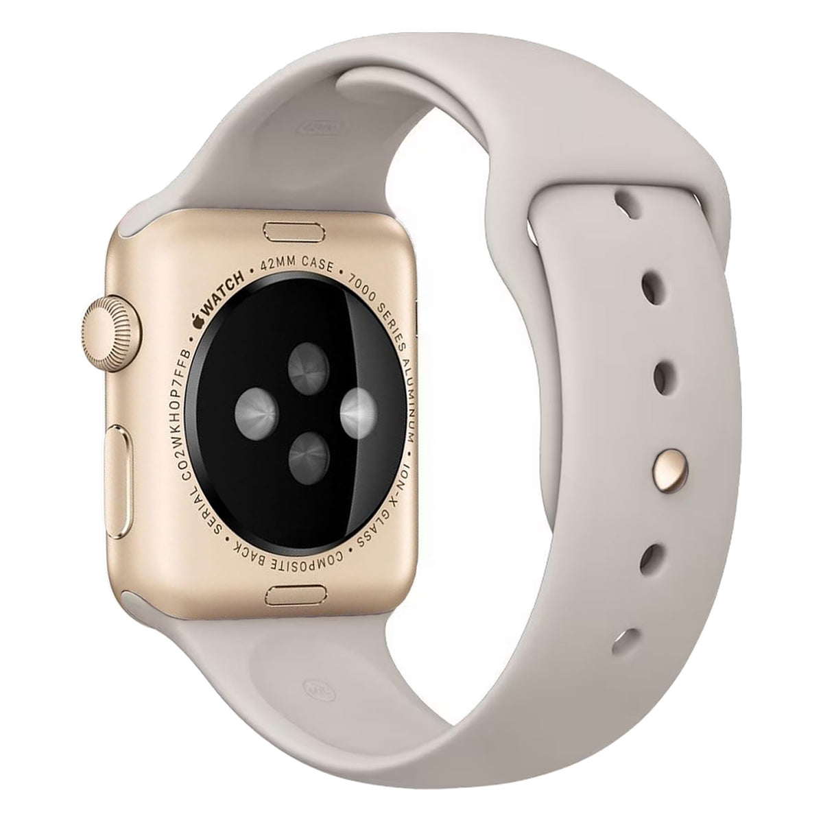 Gold Aluminum with Starlight Sport Band