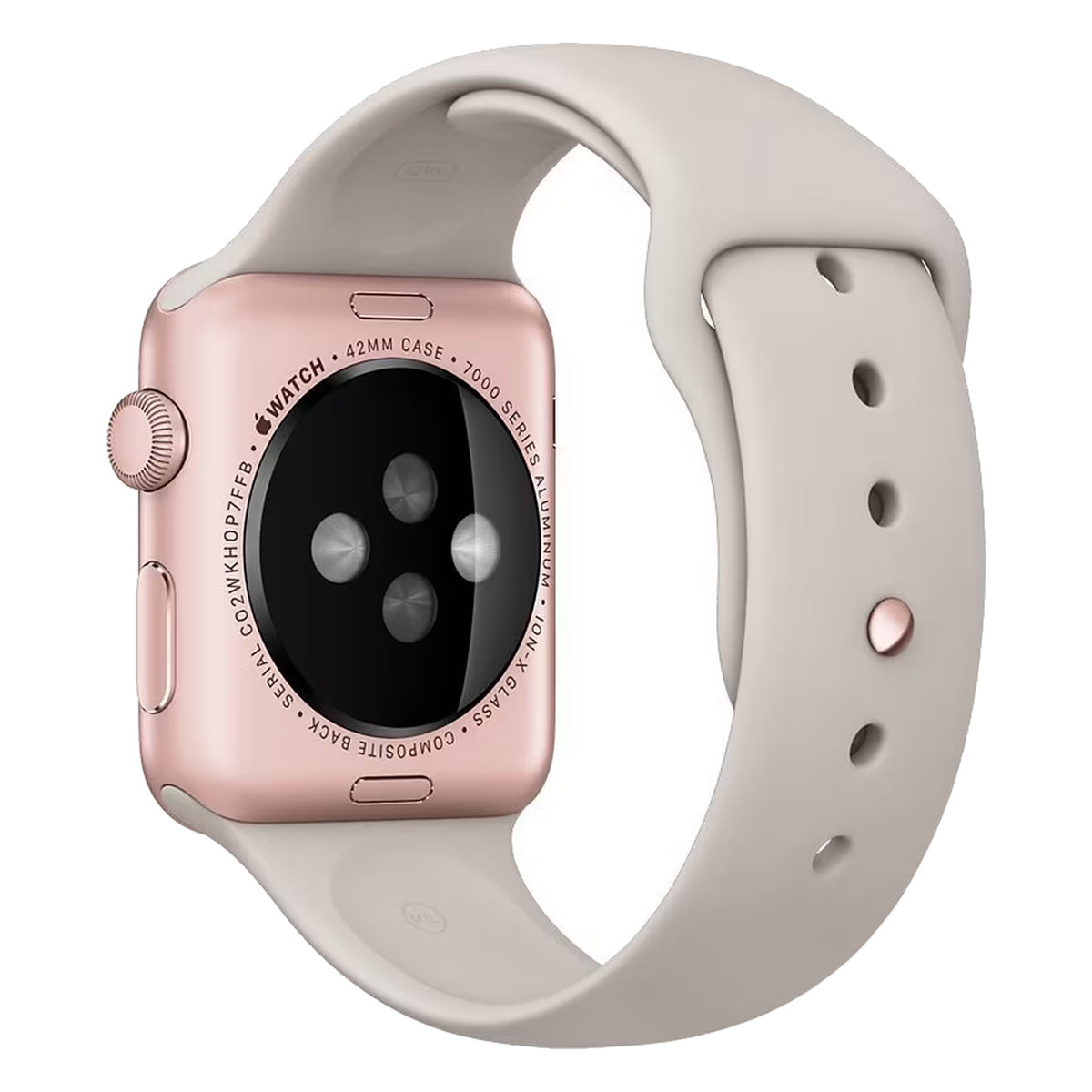 Rose Gold Aluminum with Starlight Sport Band