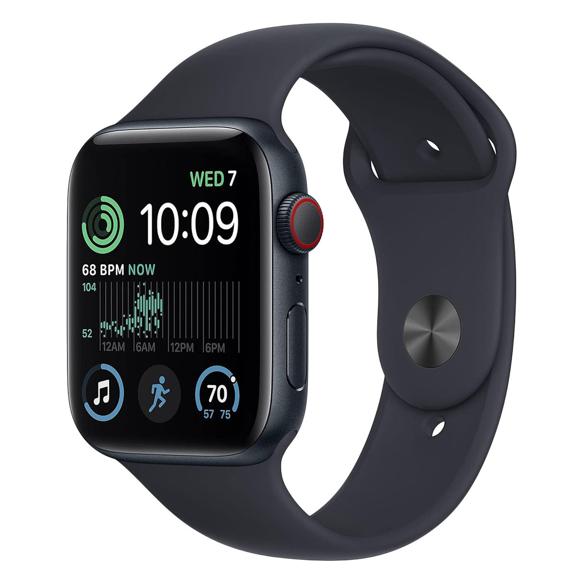 Midnight Aluminum with Midnight Sport Band