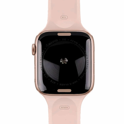 Gold Aluminum with Pink Sand Sport Band