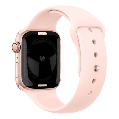 Gold Aluminum with Pink Sand Sport Band