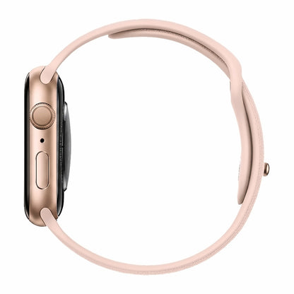 Gold Aluminum with Pink Sand Sport Band
