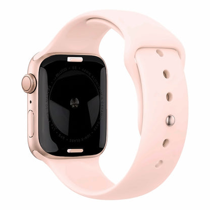Gold Aluminum with Pink Sand Sport Band