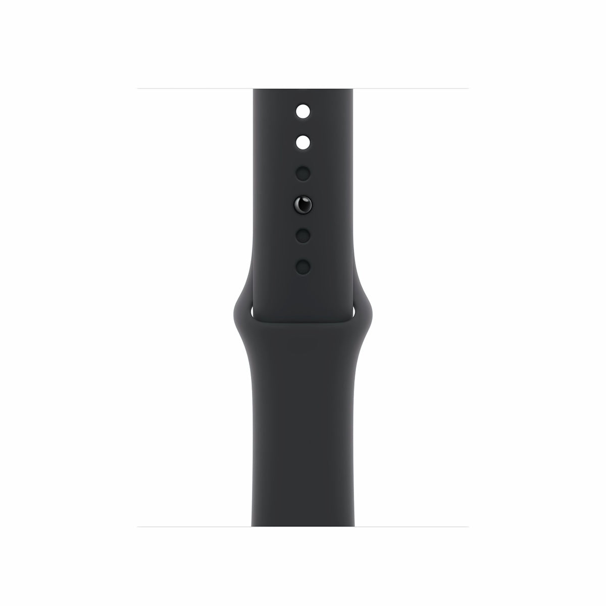 Jet Black Aluminum with Black Sport Band