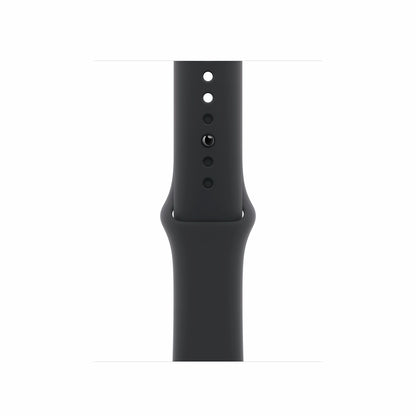 Jet Black Aluminum with Black Sport Band