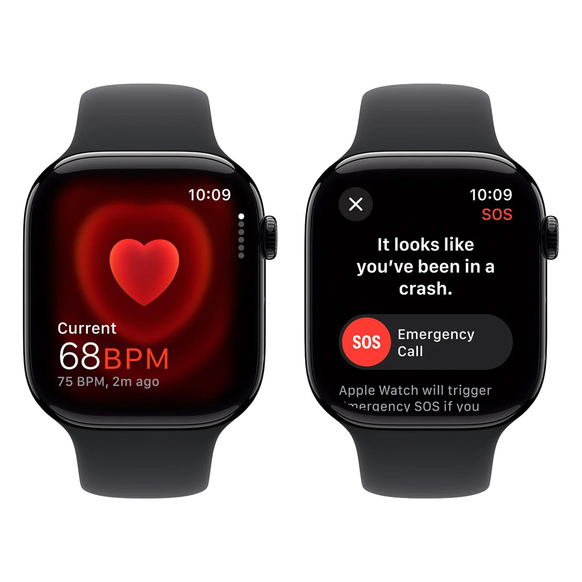 Jet Black Aluminum with Black Sport Band