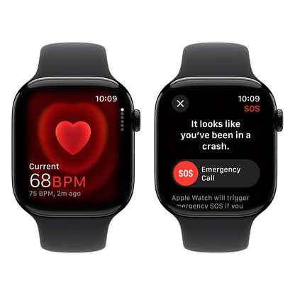Jet Black Aluminum with Black Sport Band