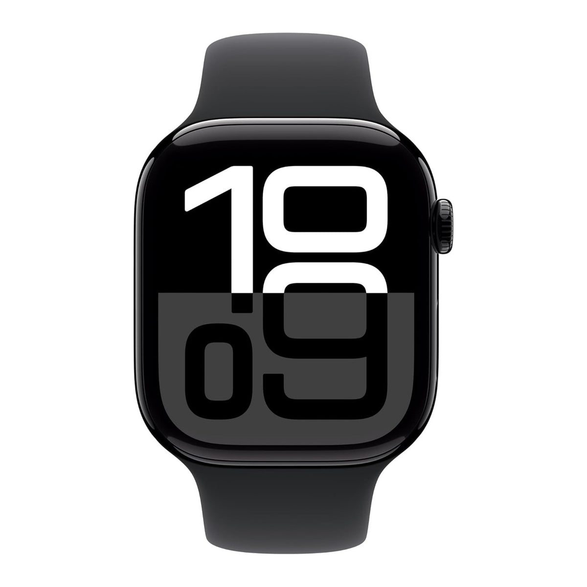 Jet Black Aluminum with Black Sport Band