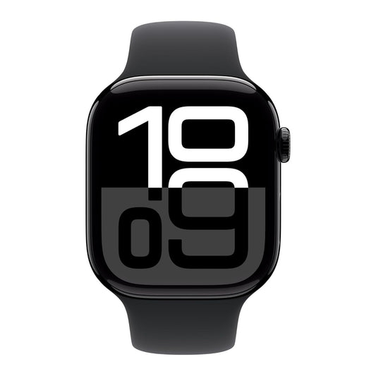 Jet Black Aluminum with Black Sport Band