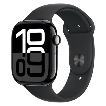 Jet Black Aluminum with Black Sport Band