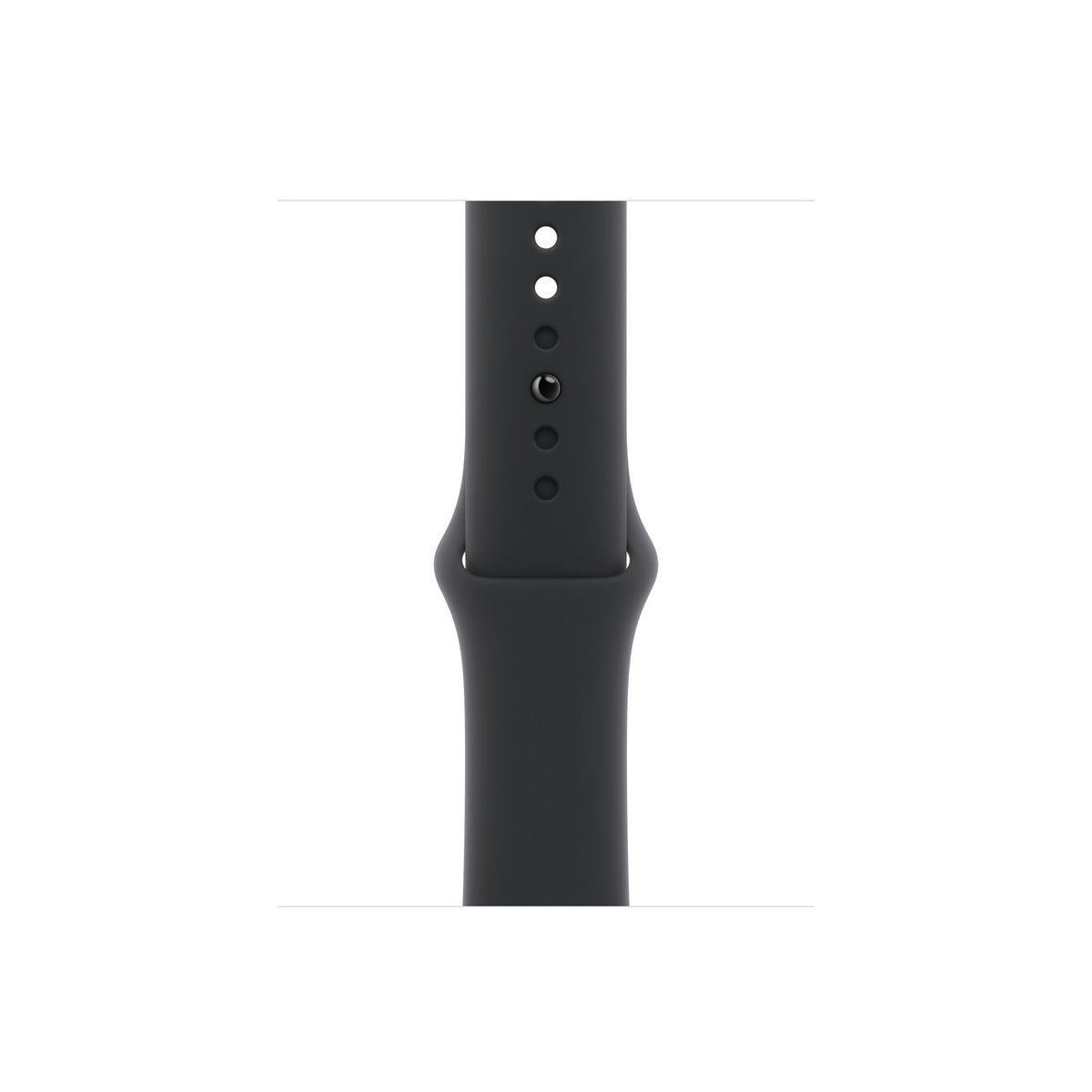 Jet Black Aluminum with Black Sport Band