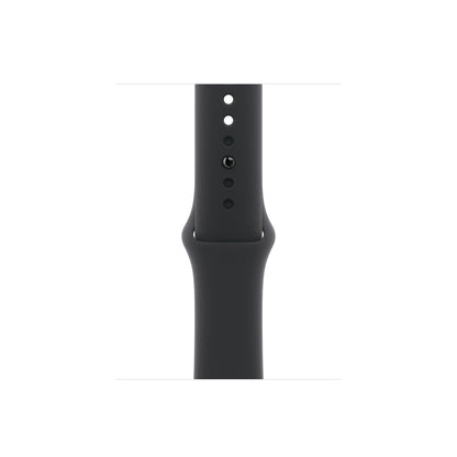 Jet Black Aluminum with Black Sport Band