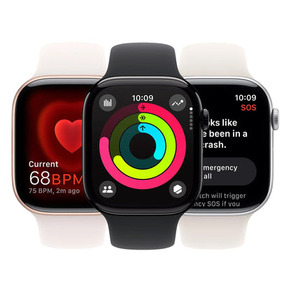 Jet Black Aluminum with Black Sport Band