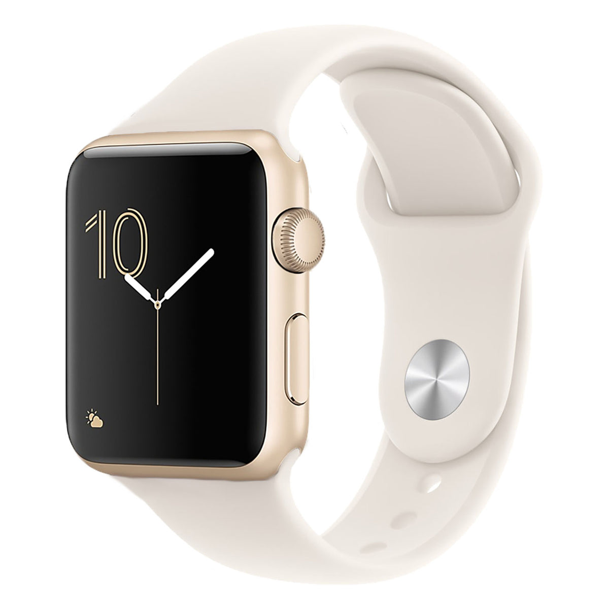 Gold Aluminum with Starlight Sport Band