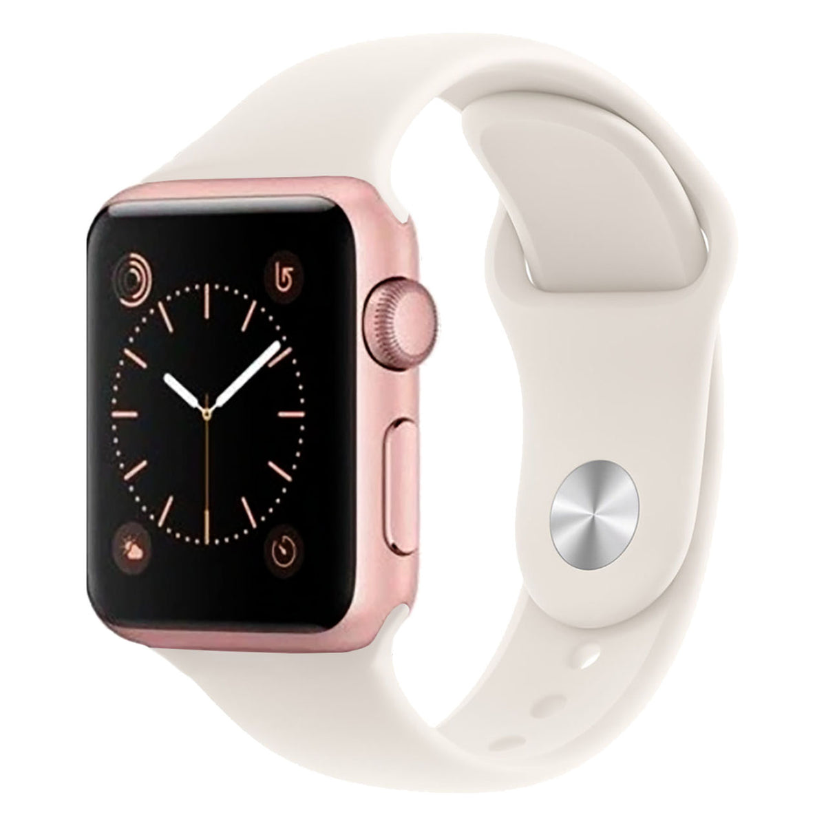 Rose Gold Aluminum with Starlight Sport Band