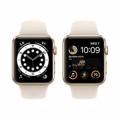 Gold Aluminum with Starlight Sport Band