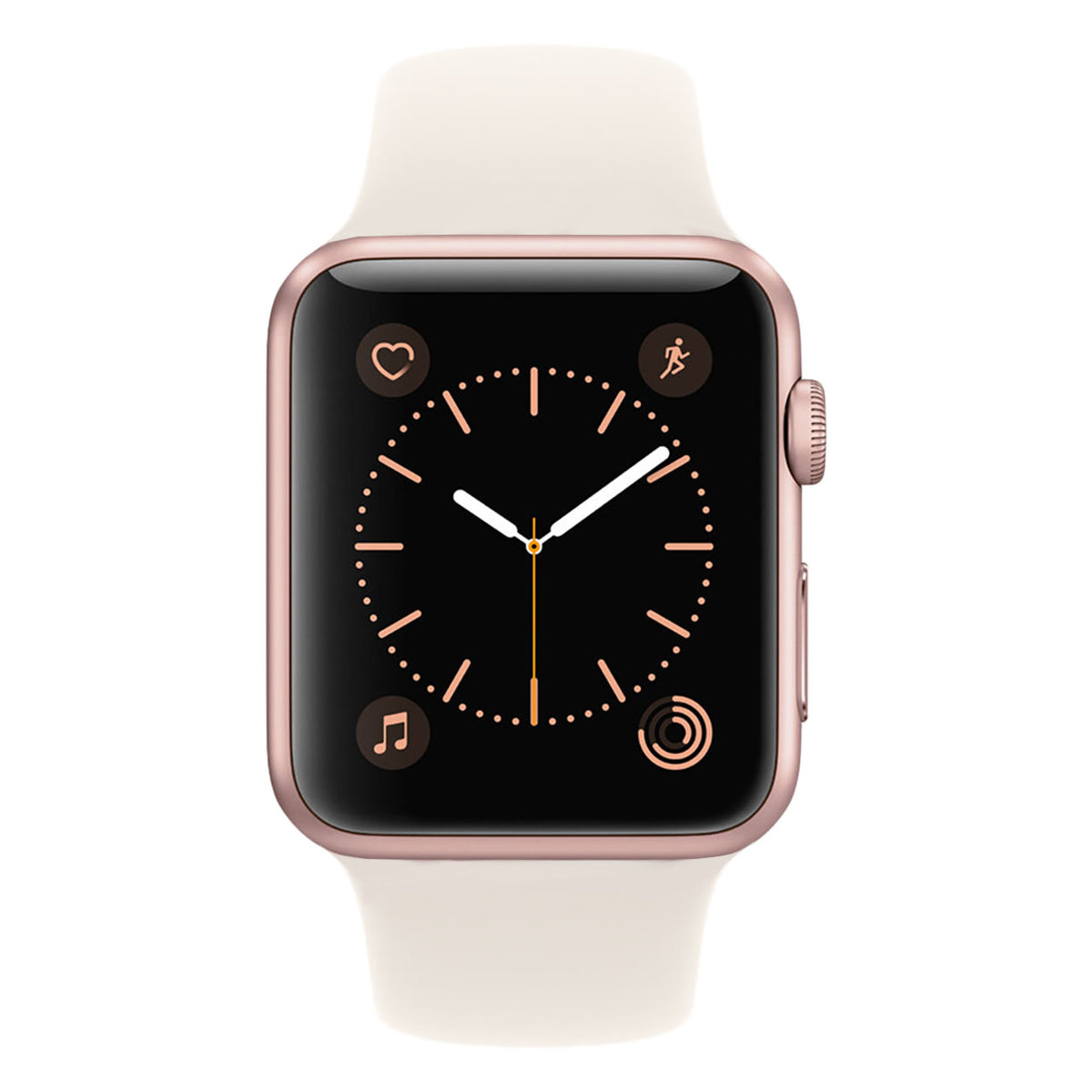 Rose Gold Aluminum with Starlight Sport Band