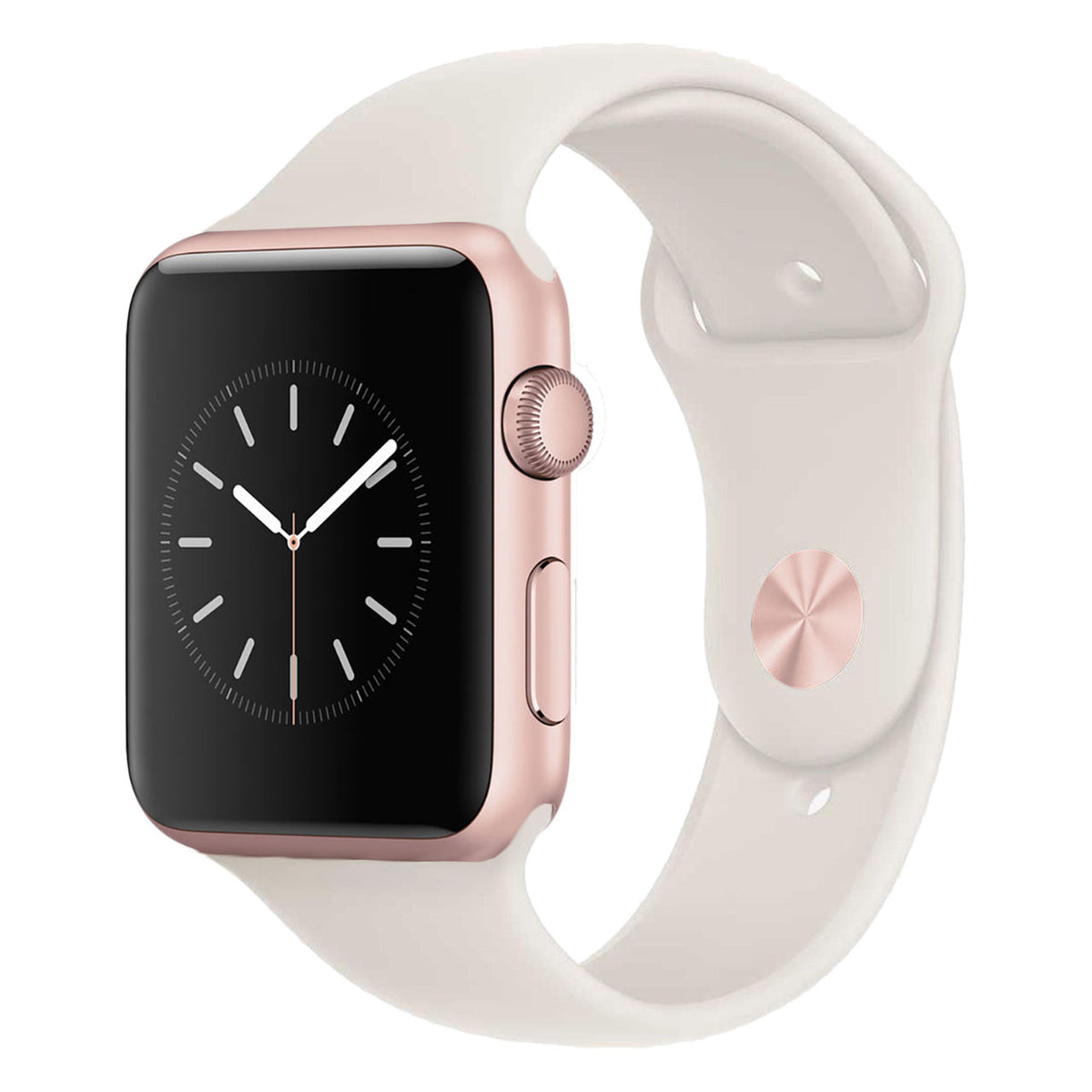 Rose Gold Aluminum with Starlight Sport Band