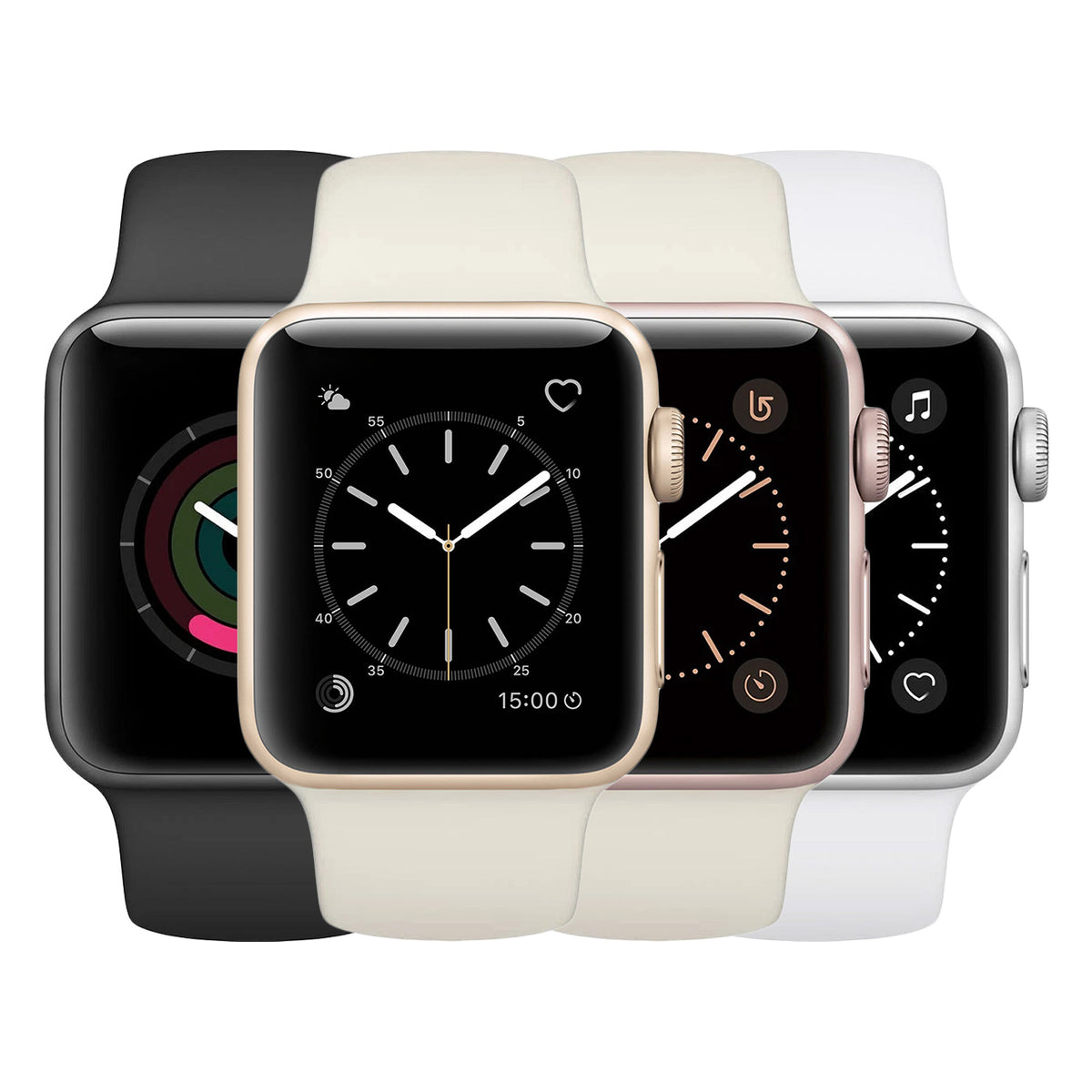 Gold Aluminum with Starlight Sport Band