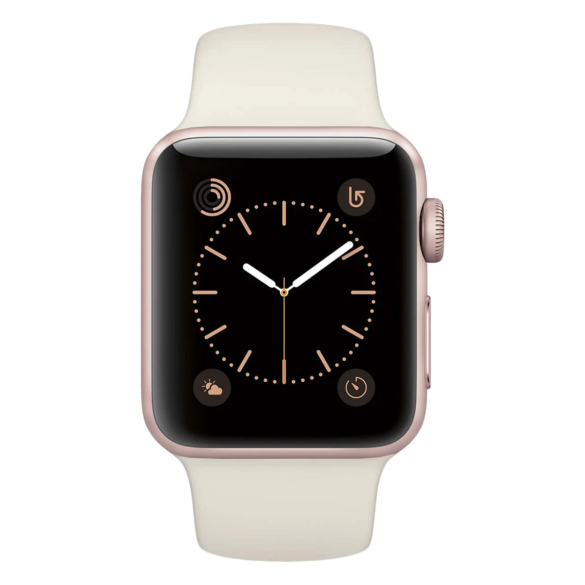 Rose Gold Aluminum with Starlight Sport Band
