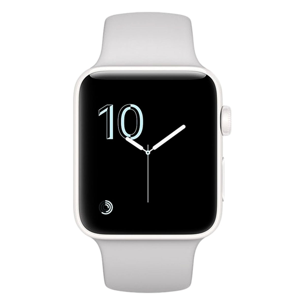 White Ceramic with White Sport Band