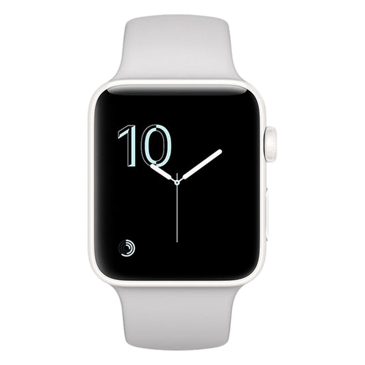 White Ceramic with White Sport Band