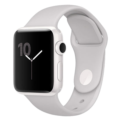 White Ceramic with White Sport Band