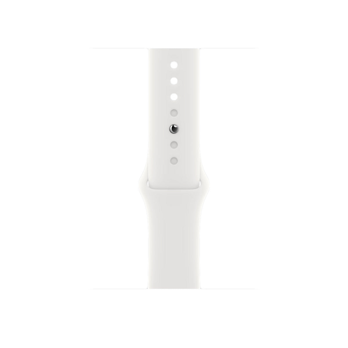 White Ceramic with White Sport Band