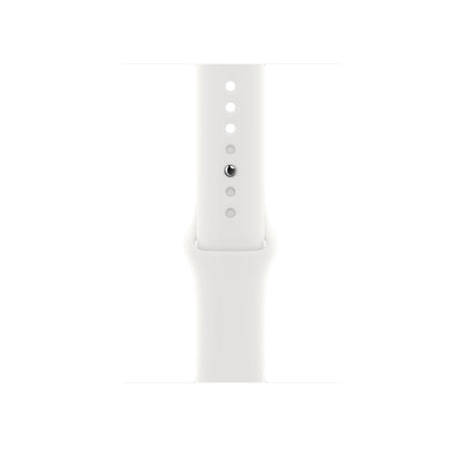 White Ceramic with White Sport Band
