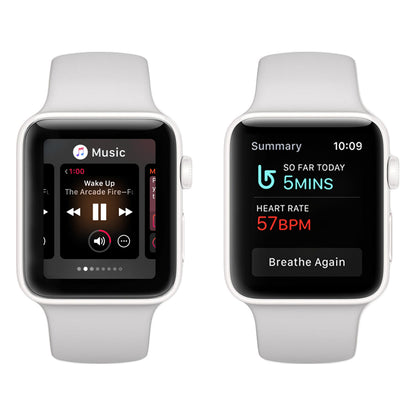 White Ceramic with White Sport Band