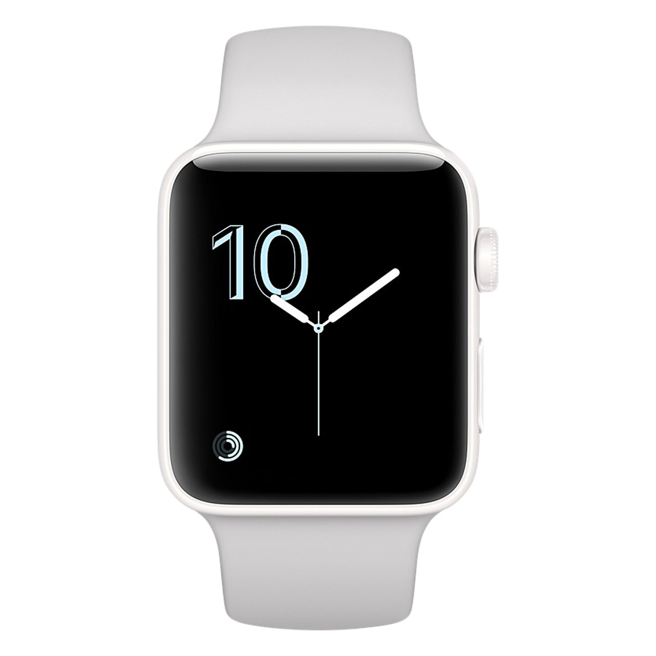 White Ceramic with White Sport Band