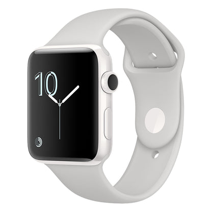 White Ceramic with White Sport Band