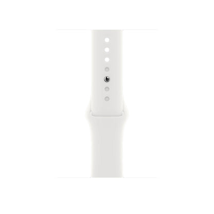 White Ceramic with White Sport Band