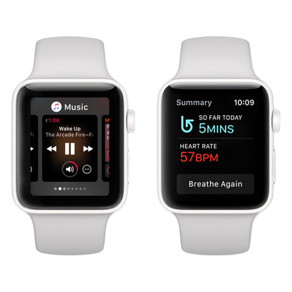 White Ceramic with White Sport Band