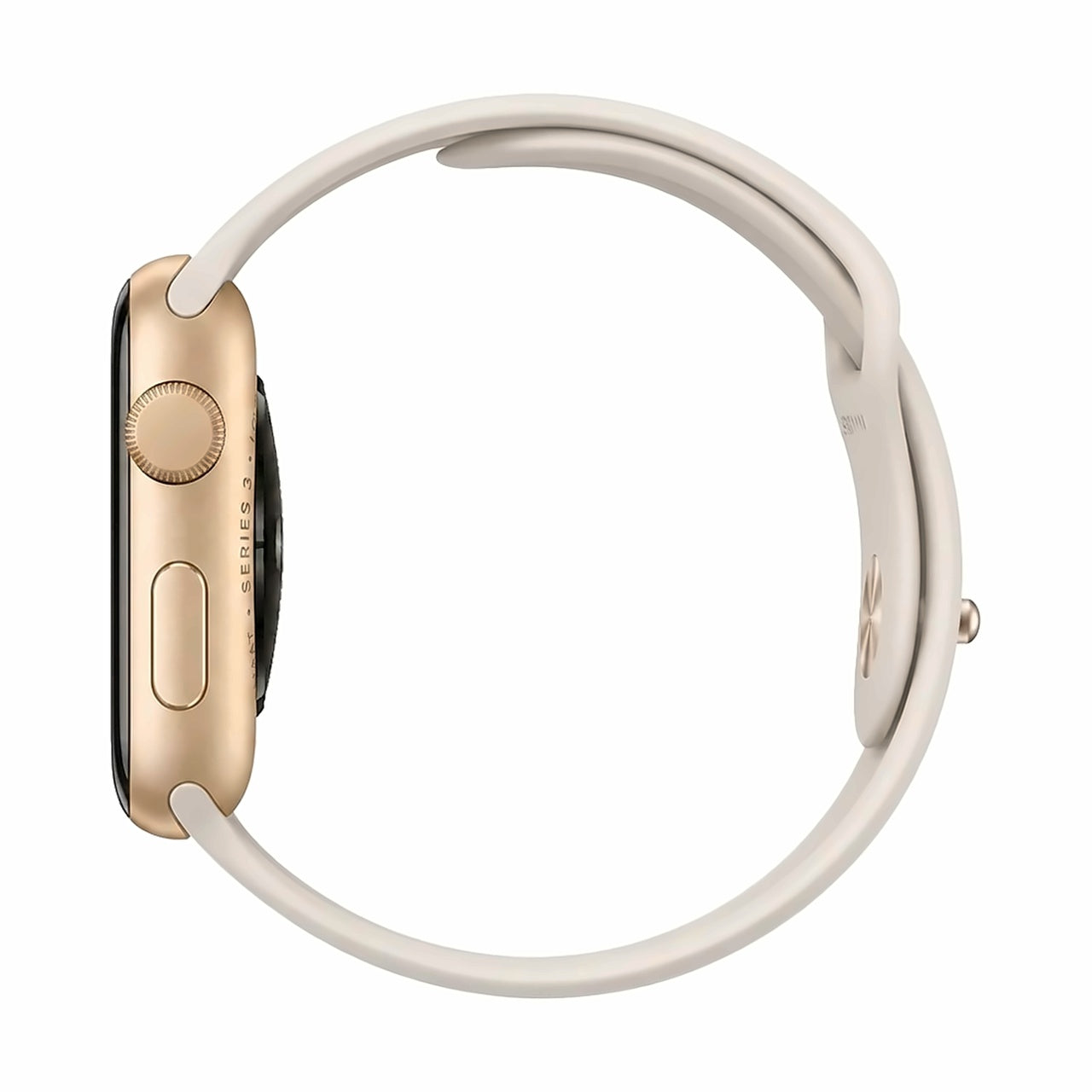 Gold Aluminum with Starlight Sport Band