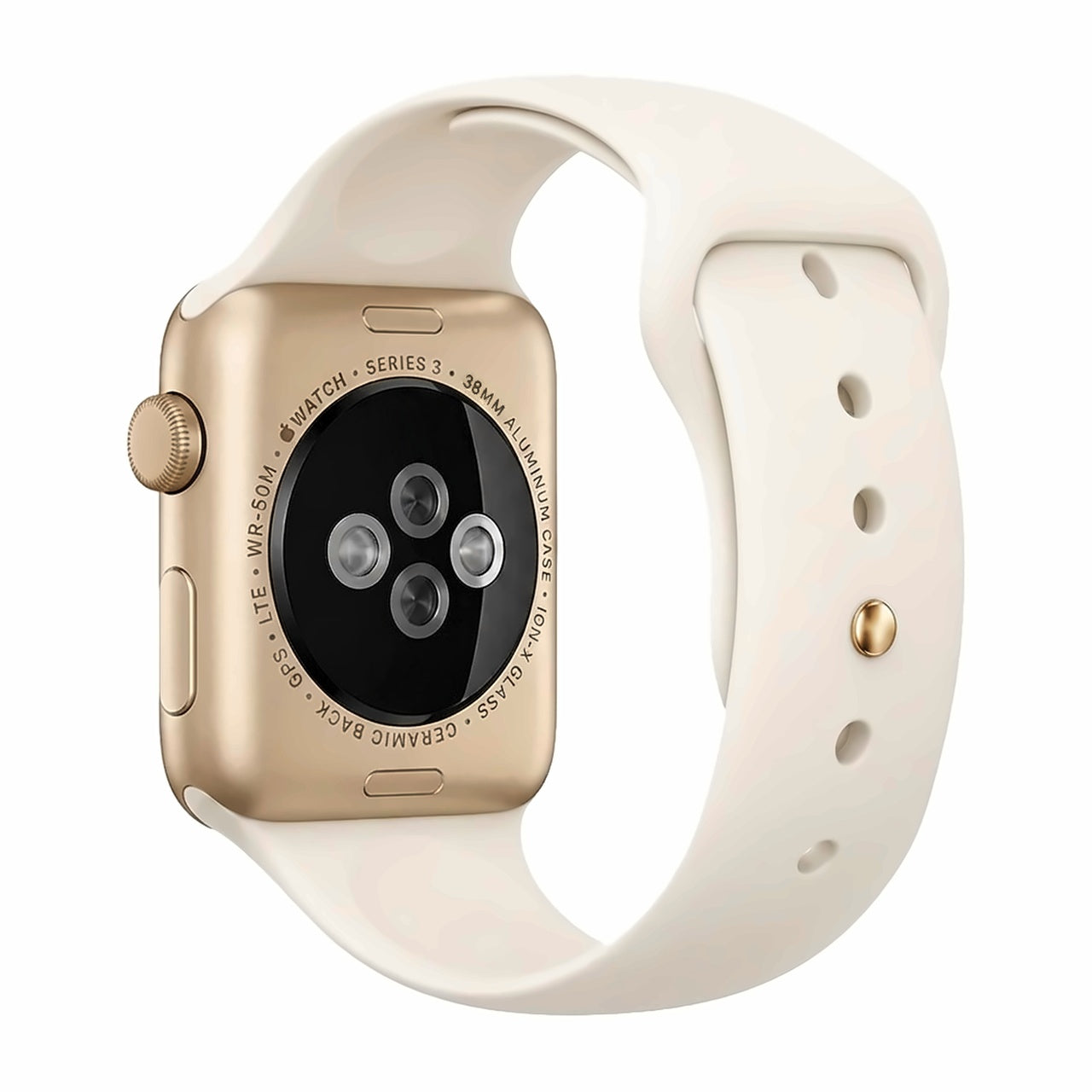 Gold Aluminum with Starlight Sport Band
