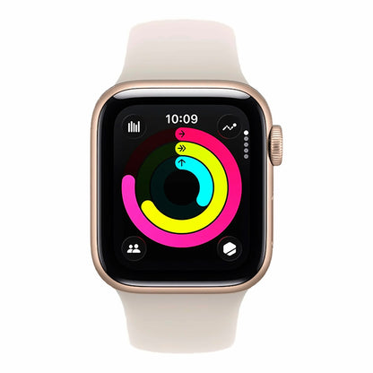 Gold Aluminum with Starlight Sport Band