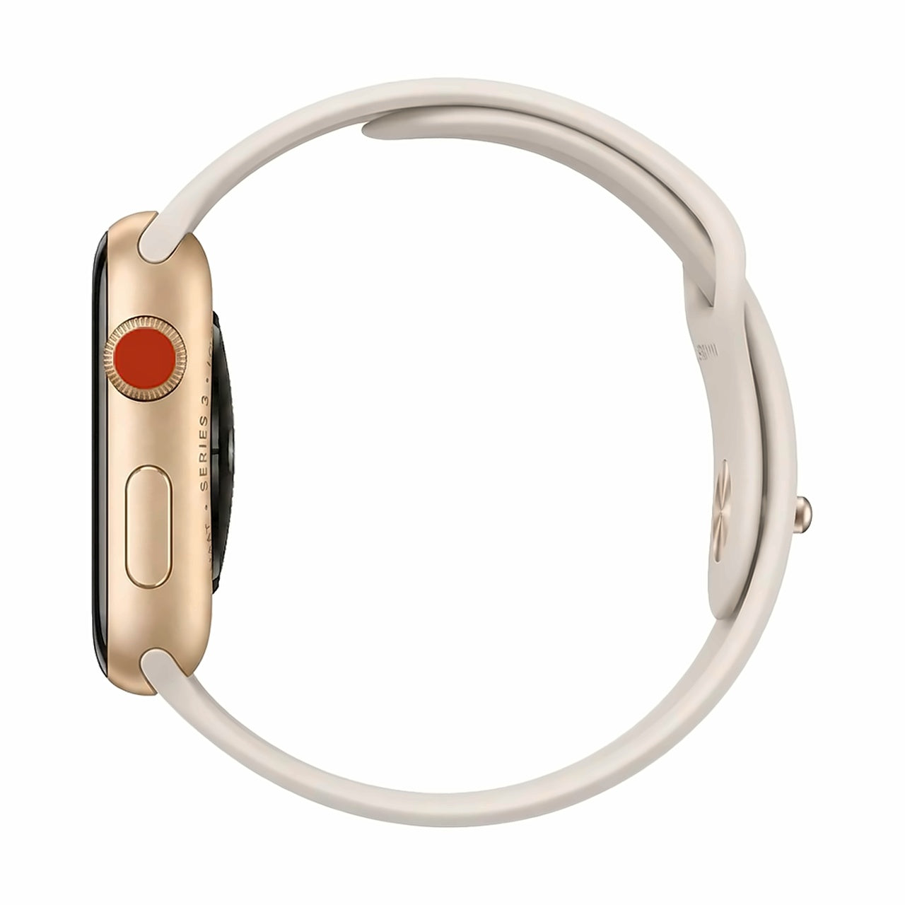 Gold Aluminum with Starlight Sport Band