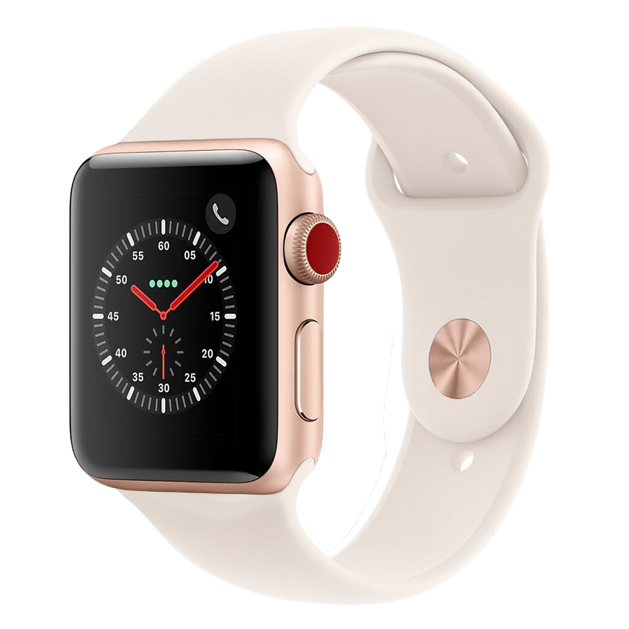 Gold Aluminum with Starlight Sport Band