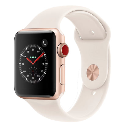 Gold Aluminum with Starlight Sport Band