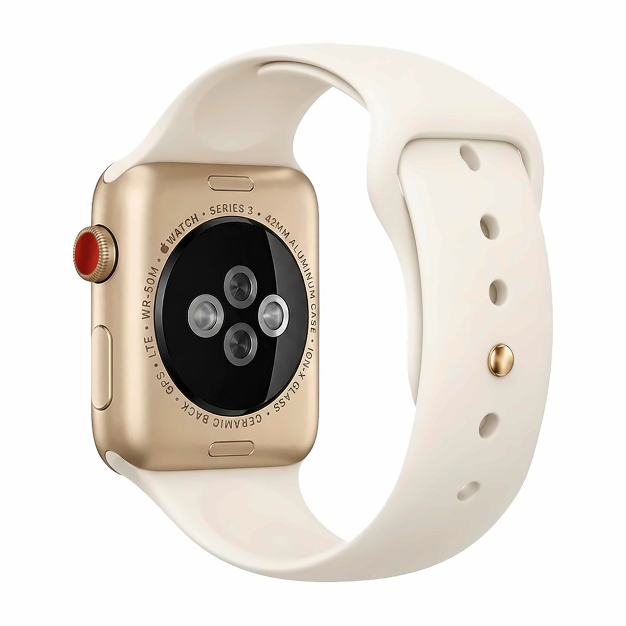 Gold Aluminum with Starlight Sport Band