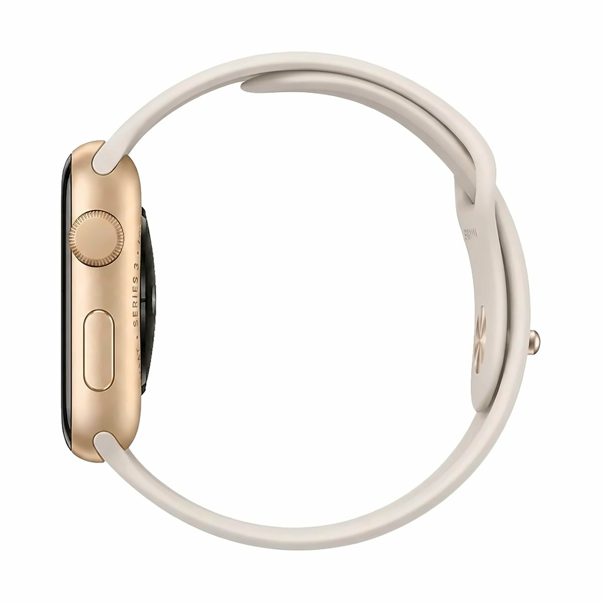 Gold Aluminum with Starlight Sport Band
