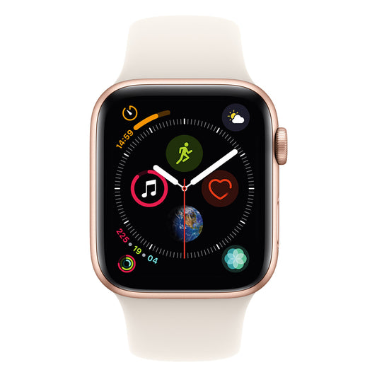 Gold Aluminum with Starlight Sport Band