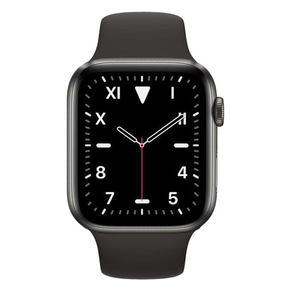 Dark Titanium with Black Sport Band