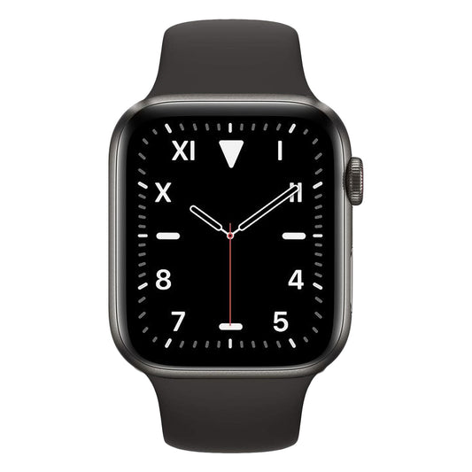 Dark Titanium with Black Sport Band