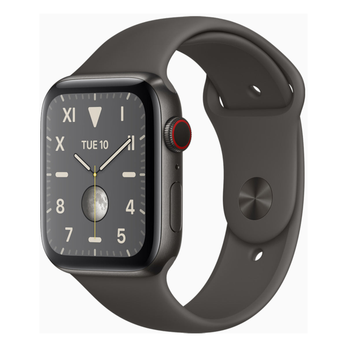 Dark Titanium with Black Sport Band