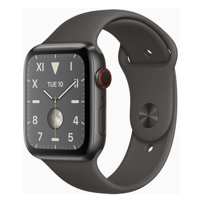 Dark Titanium with Black Sport Band